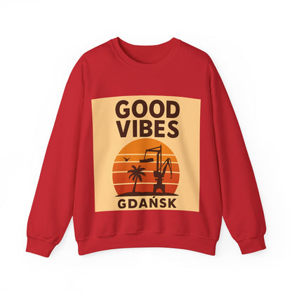 Bluza unisex z grafiką Kup Se Good Vibes Desert – klasyczny crewneck i miejski styl