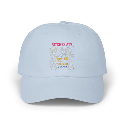 Czapka z daszkiem z grafiką Kup Se Bi*ches at? – modny Dad Cap z charakterem