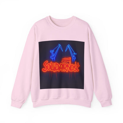 Bluza unisex z grafiką Kup Se Solidarność – klasyczny crewneck i miejski styl