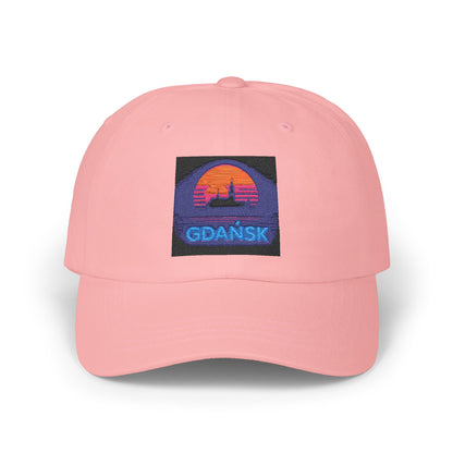 Czapka z daszkiem z grafiką Kup Se Panorama Gdańska – modny Dad Cap z charakterem