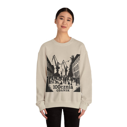 Bluza unisex z grafiką Kup Se 100cznia – klasyczny crewneck i miejski styl