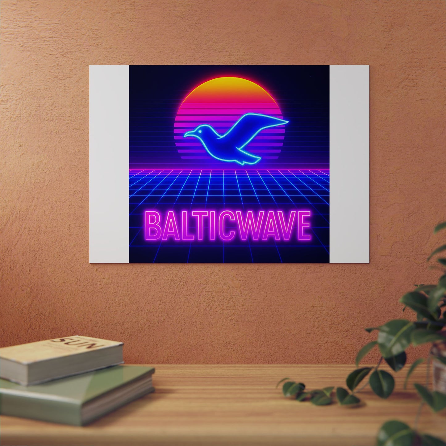 Obraz na panelu aluminiowym Baltic Wave – trwały wydruk w stylu Kup Se