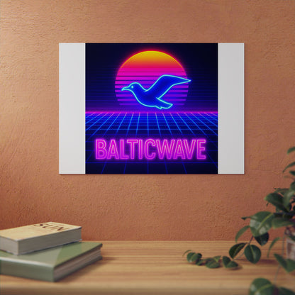Obraz na panelu aluminiowym Baltic Wave – trwały wydruk w stylu Kup Se