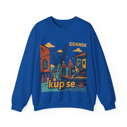 Bluza unisex z grafiką Kup Se Vibe – klasyczny crewneck i miejski styl