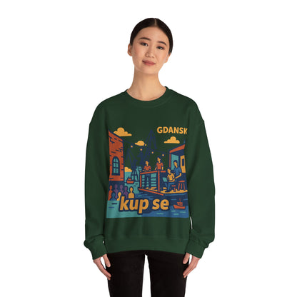 Bluza unisex z grafiką Kup Se Vibe – klasyczny crewneck i miejski styl