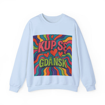 Bluza unisex z grafiką Kup Se Acid – klasyczny crewneck i miejski styl