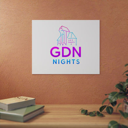Obraz na panelu aluminiowym GDN Nights – trwały wydruk w stylu Kup Se