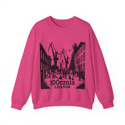 Bluza unisex z grafiką Kup Se 100cznia – klasyczny crewneck i miejski styl