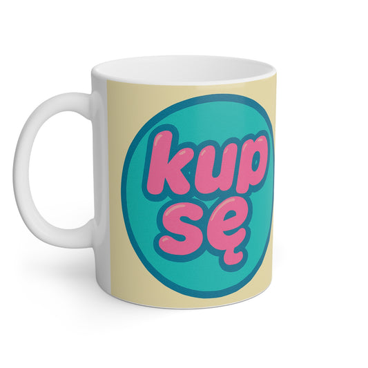 Kubek z Logo Kup Se – Kolorowy Akcent Każdego Dnia