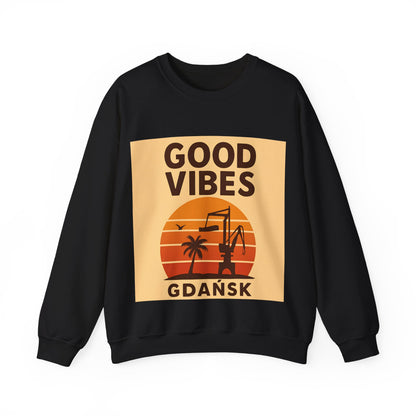 Bluza unisex z grafiką Kup Se Good Vibes Desert – klasyczny crewneck i miejski styl