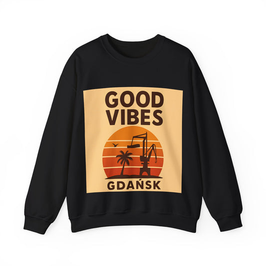Bluza unisex z grafiką Kup Se Good Vibes Desert – klasyczny crewneck i miejski styl