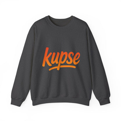 Bluza unisex z grafiką Kup Se Logo Orange – klasyczny crewneck i miejski styl