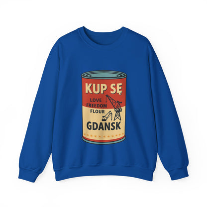 Bluza unisex z grafiką Kup Se Campbell– klasyczny crewneck i miejski styl