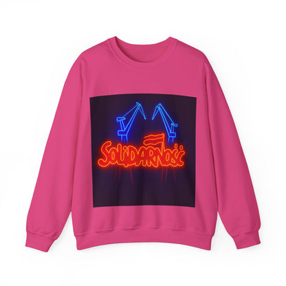Bluza unisex z grafiką Kup Se Solidarność – klasyczny crewneck i miejski styl