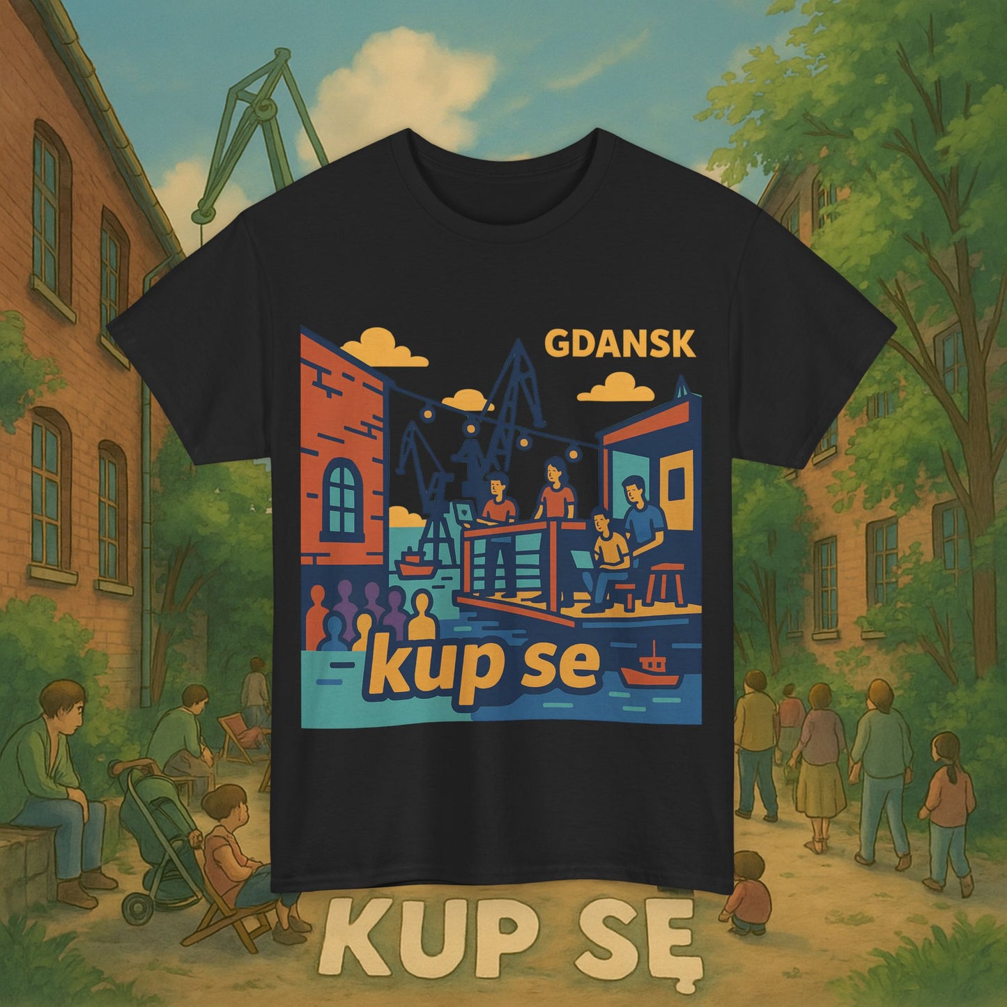 KupSe 100cznia Style t-shirt - Unisex Heavy Cotton Tee