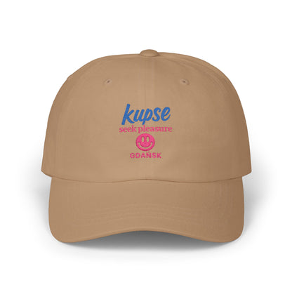 Czapka z daszkiem z grafiką Kup Se Seek Pleasure – modny Dad Cap z charakterem