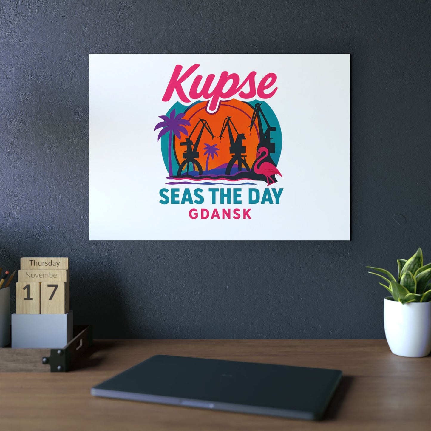 Obraz na panelu aluminiowym Seas The Day – trwały wydruk w stylu Kup Se
