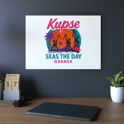 Obraz na panelu aluminiowym Seas The Day – trwały wydruk w stylu Kup Se
