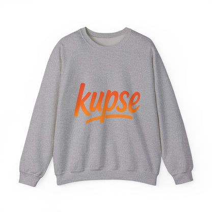 Bluza unisex z grafiką Kup Se Logo Orange – klasyczny crewneck i miejski styl
