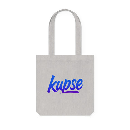 Tkana Torba na Ramię Kup Se Logo Blue – Styl i Ekologia w Jednym