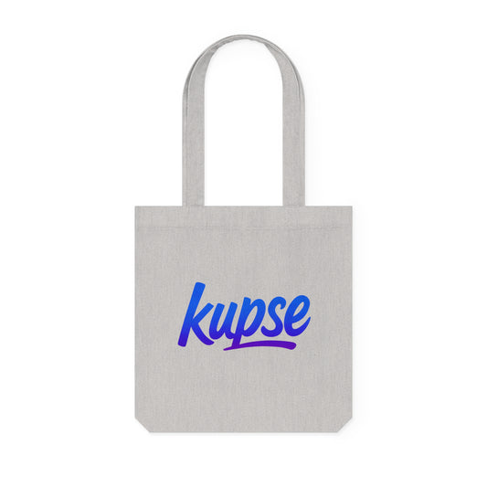 Tkana Torba na Ramię Kup Se Logo Blue – Styl i Ekologia w Jednym