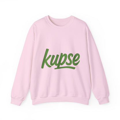 Bluza unisex z grafiką Kup Se Logo Green – klasyczny crewneck i miejski styl