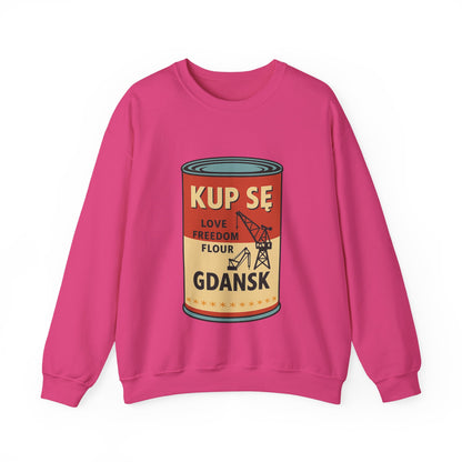 Bluza unisex z grafiką Kup Se Campbell– klasyczny crewneck i miejski styl