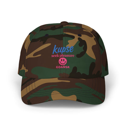Czapka z daszkiem z grafiką Kup Se Seek Pleasure – modny Dad Cap z charakterem