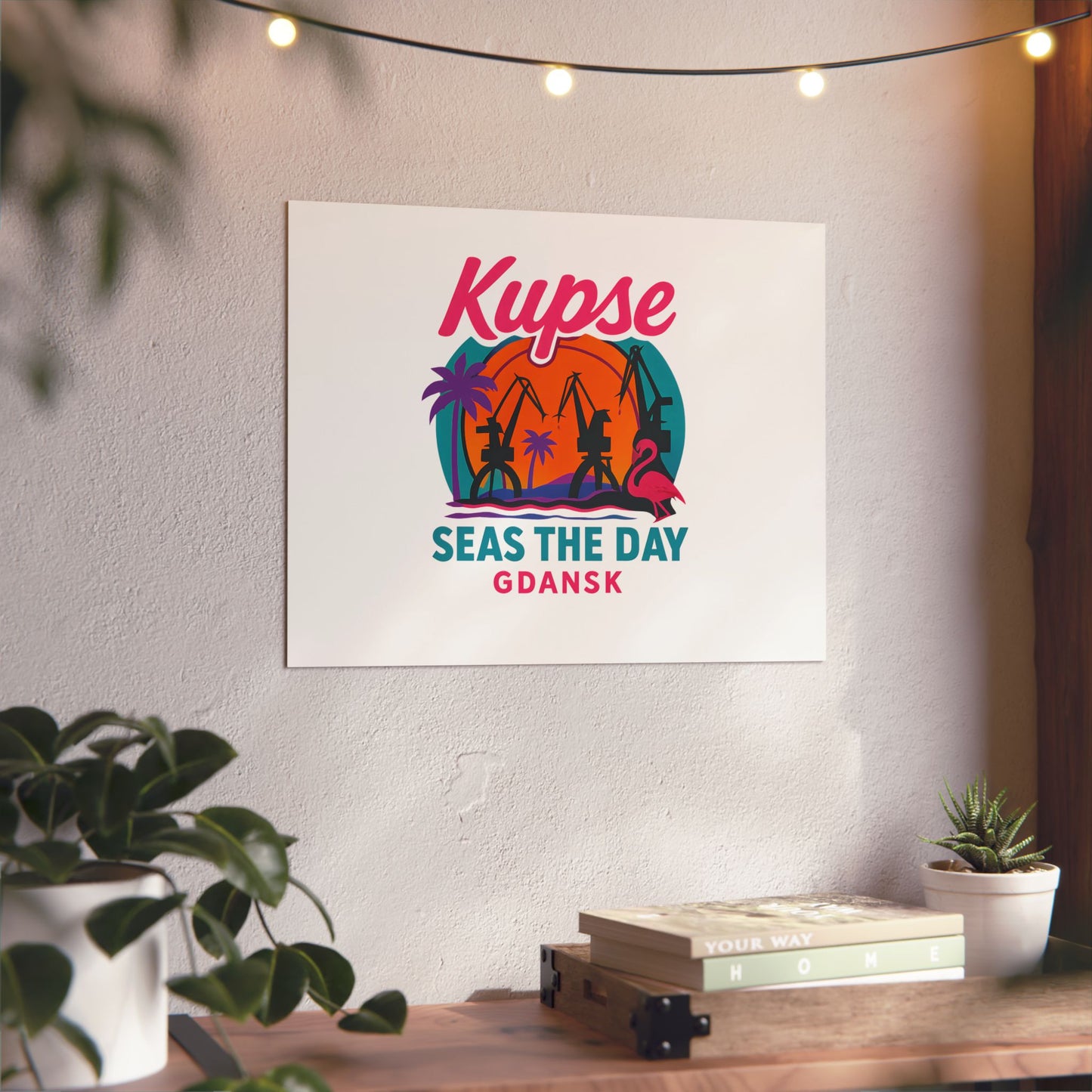 Obraz na panelu aluminiowym Seas The Day – trwały wydruk w stylu Kup Se