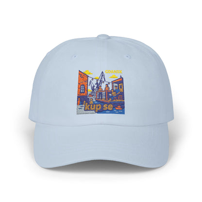 Czapka z daszkiem z grafiką Kup Se Vibe – modny Dad Cap z charakterem