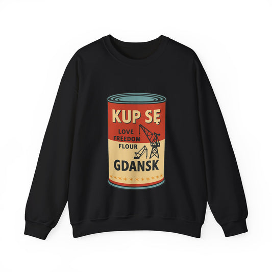 Bluza unisex z grafiką Kup Se Campbell– klasyczny crewneck i miejski styl