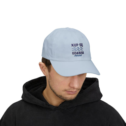 Czapka z daszkiem z grafiką Kup Se fale – modny Dad Cap z charakterem