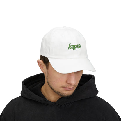 Czapka z daszkiem z grafiką Kup Se Logo Green – modny Dad Cap z charakterem