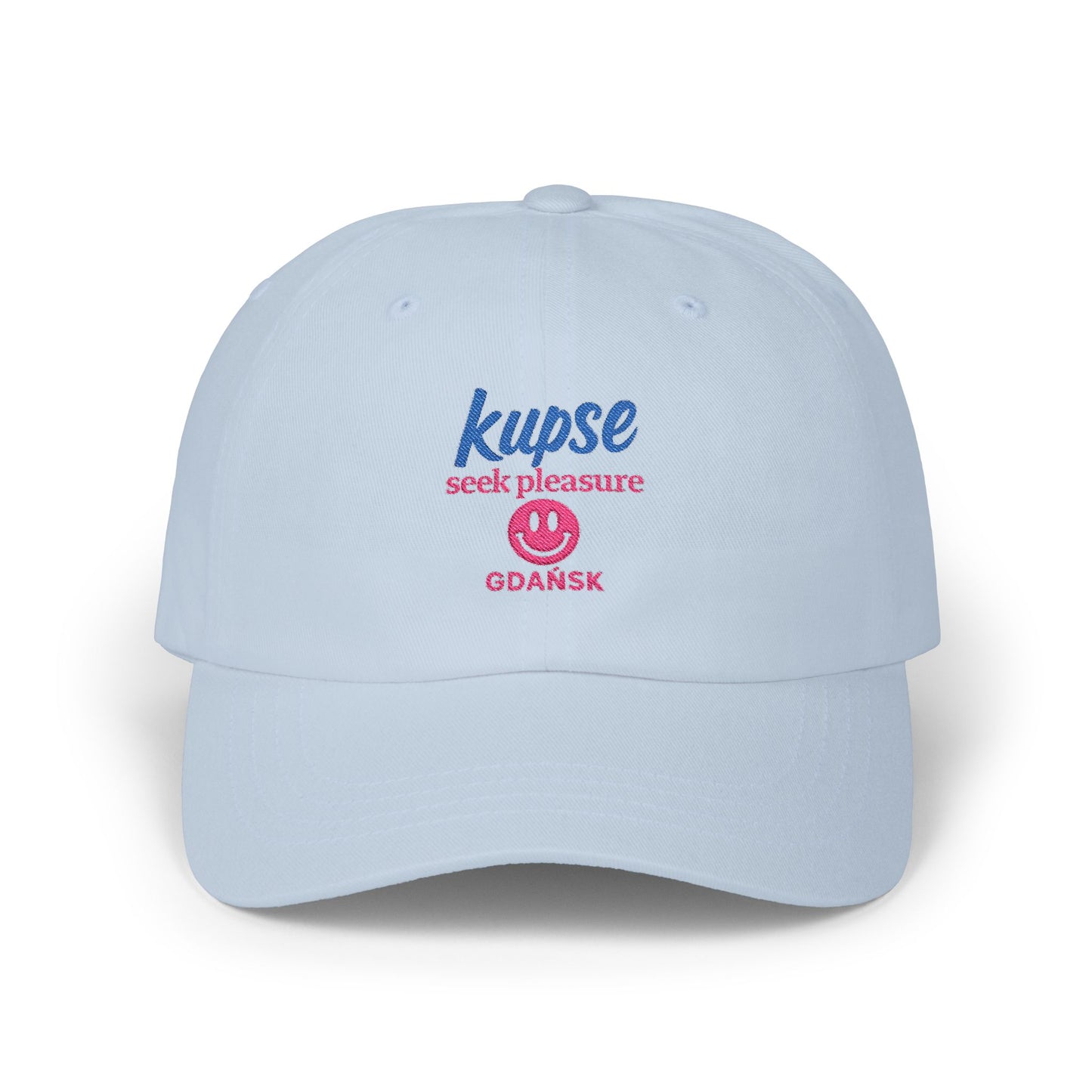 Czapka z daszkiem z grafiką Kup Se Seek Pleasure – modny Dad Cap z charakterem