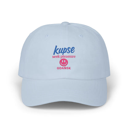 Czapka z daszkiem z grafiką Kup Se Seek Pleasure – modny Dad Cap z charakterem