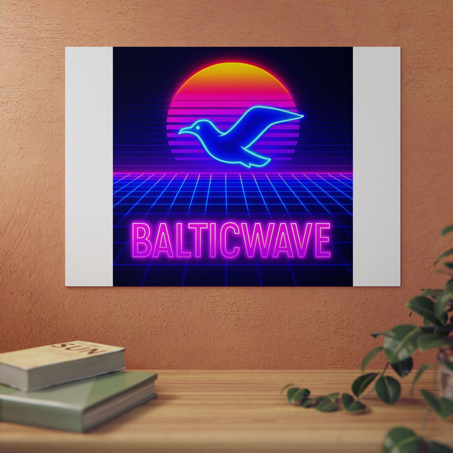 Obraz na panelu aluminiowym Baltic Wave – trwały wydruk w stylu Kup Se