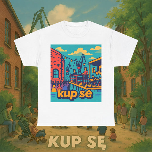 KupSe 100cznia t-shirt - Unisex Heavy Cotton Tee