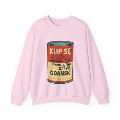 Bluza unisex z grafiką Kup Se Campbell– klasyczny crewneck i miejski styl