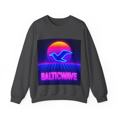 Bluza unisex z grafiką Kup Se Baltic Wave – klasyczny crewneck i miejski styl