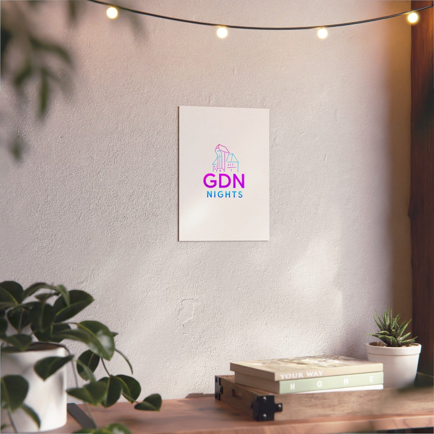 Obraz na panelu aluminiowym GDN Nights – trwały wydruk w stylu Kup Se