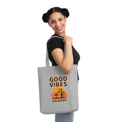 Tkana Torba na Ramię Kup Se Good Vibes – Styl i Ekologia w Jednym
