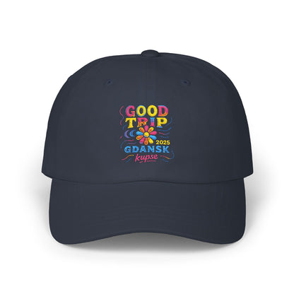 Czapka z daszkiem z grafiką Kup Se Good Trip – modny Dad Cap z charakterem