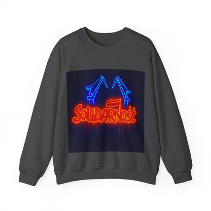 Bluza unisex z grafiką Kup Se Solidarność – klasyczny crewneck i miejski styl