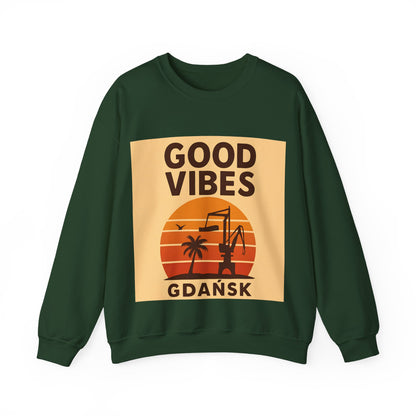 Bluza unisex z grafiką Kup Se Good Vibes Desert – klasyczny crewneck i miejski styl