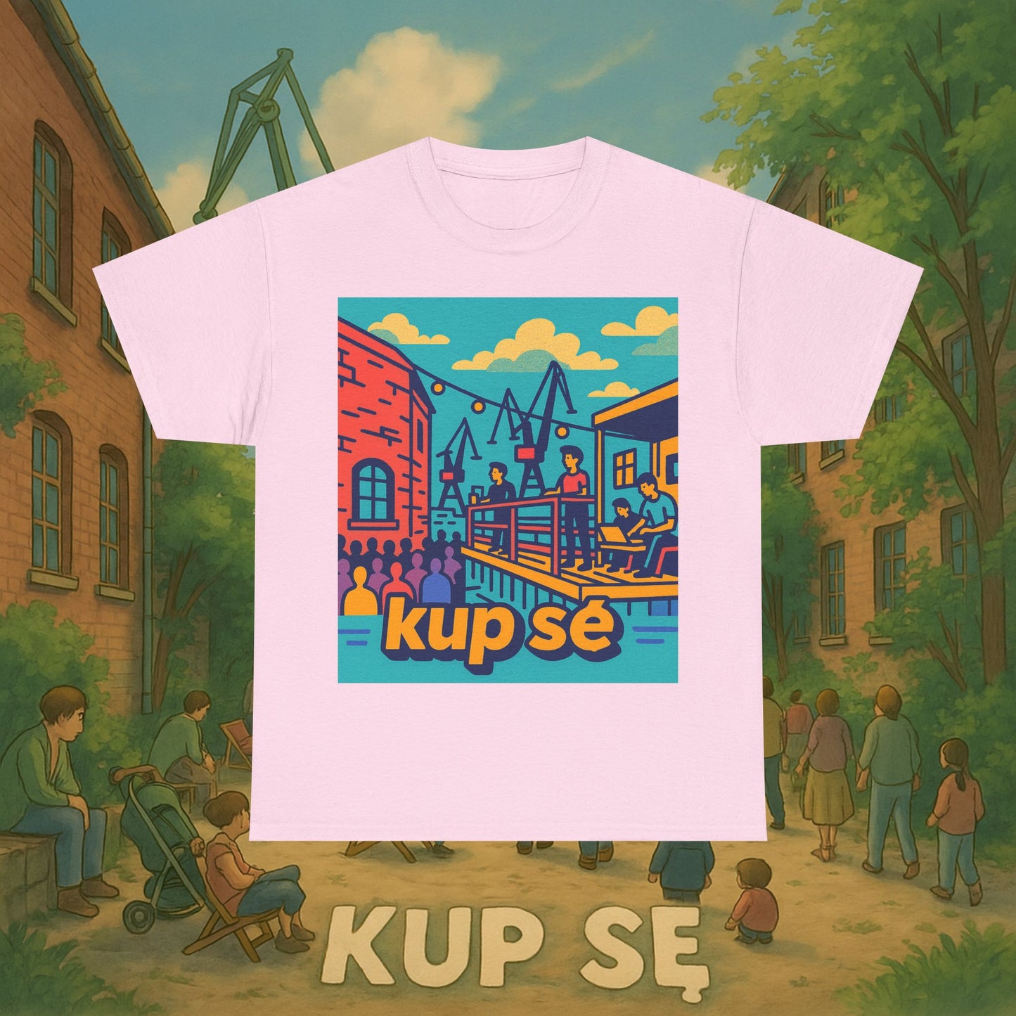 KupSe 100cznia t-shirt - Unisex Heavy Cotton Tee