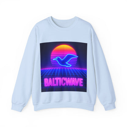 Bluza unisex z grafiką Kup Se Baltic Wave – klasyczny crewneck i miejski styl