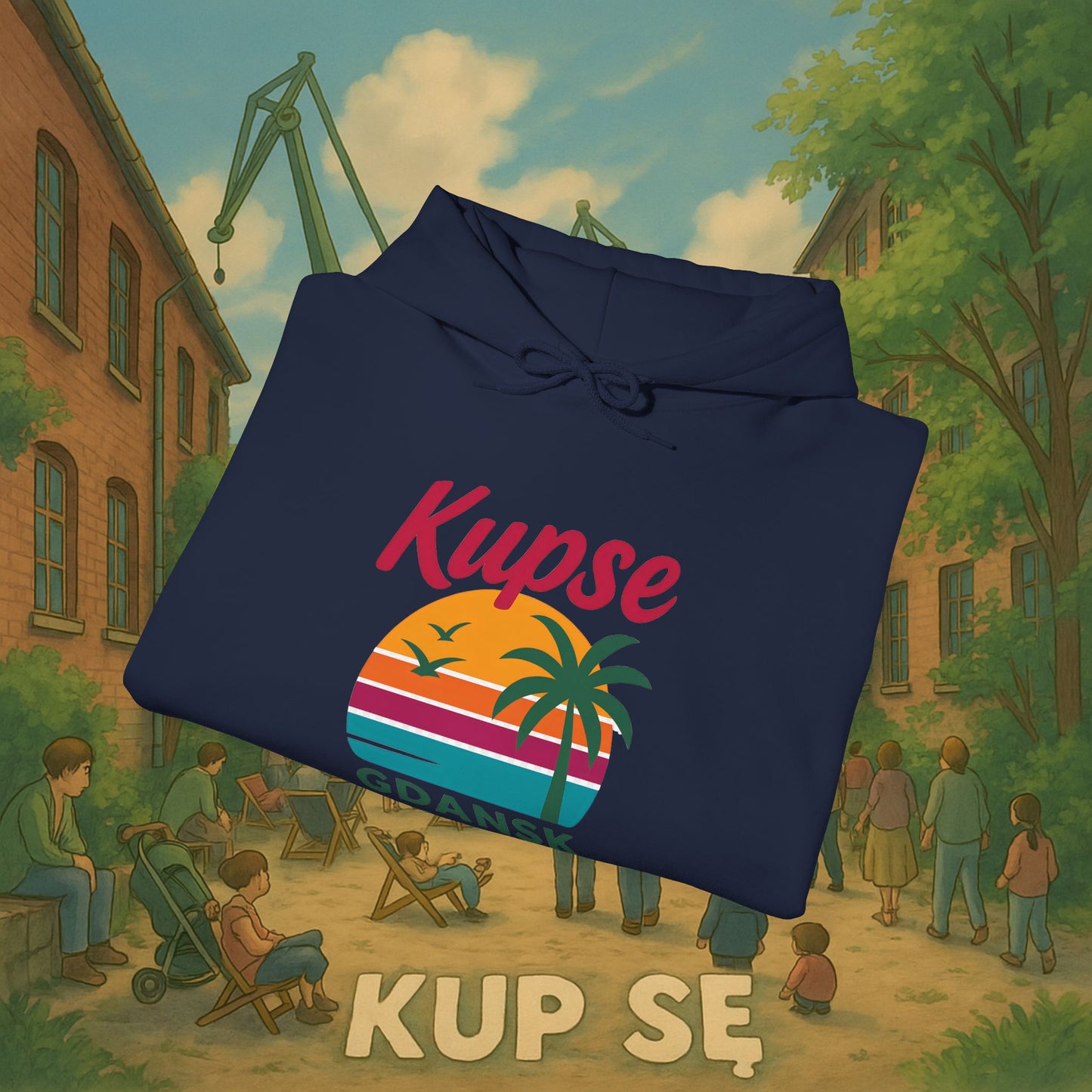 Unisex Heavy Blend Hoodie – 90s – Kup Se