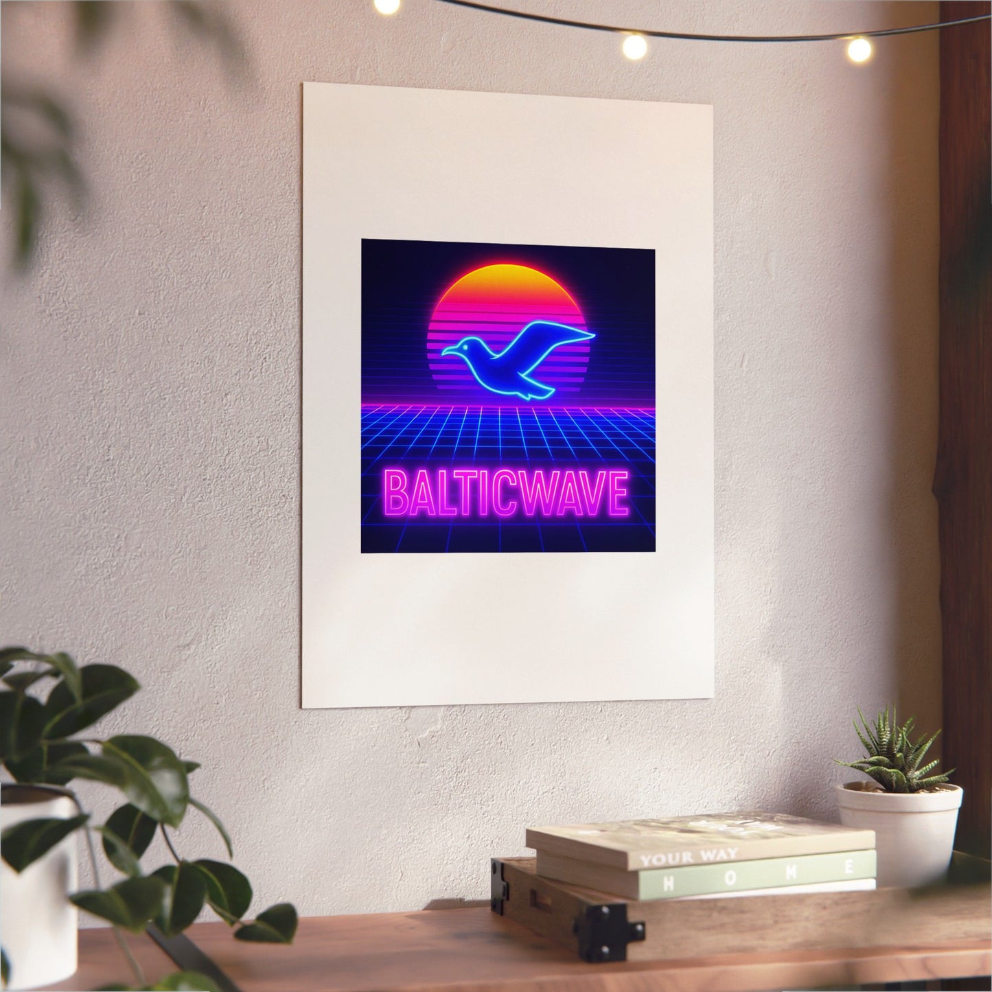Obraz na panelu aluminiowym Baltic Wave – trwały wydruk w stylu Kup Se