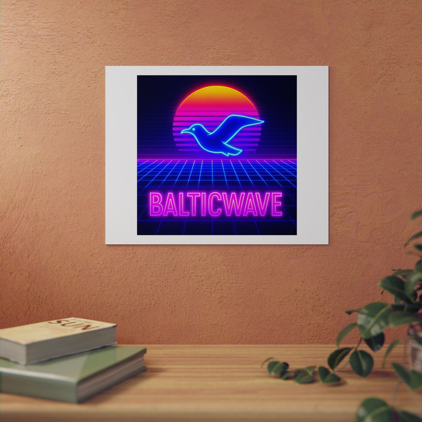 Obraz na panelu aluminiowym Baltic Wave – trwały wydruk w stylu Kup Se
