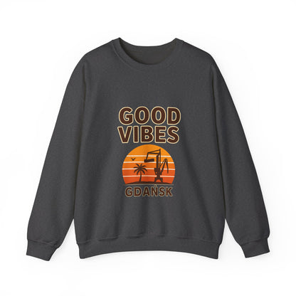 Bluza unisex z grafiką Kup Se Good Vibes – klasyczny crewneck i miejski styl